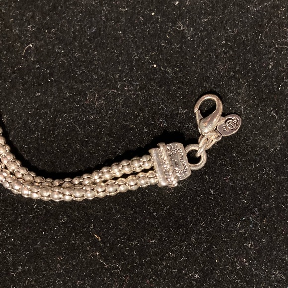 Premier Designs 2-Strand Bracelet with Crown, Ring, Heart, and Cross Charms - Picture 4 of 5